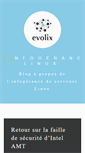 Mobile Screenshot of infogerance-linux.net